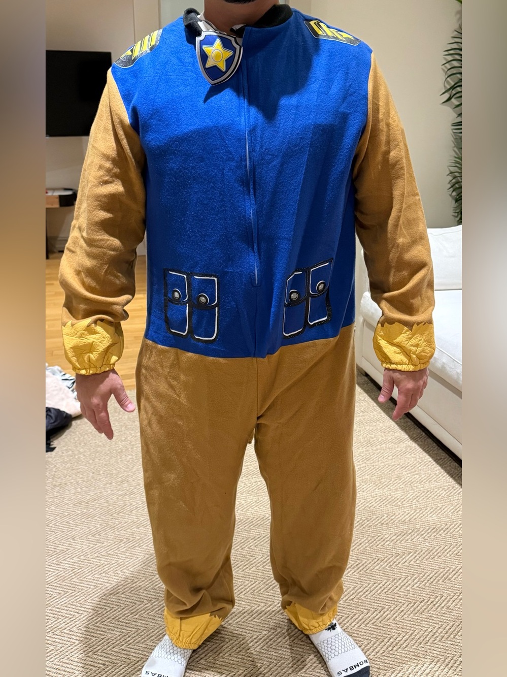 Adult Paw Patrol Chase Halloween Costume